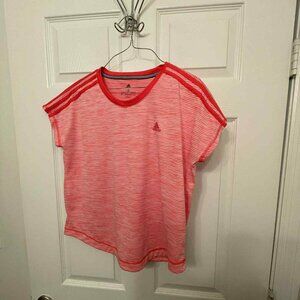 Adidas - Pink - Small - Athletic T-Shirt